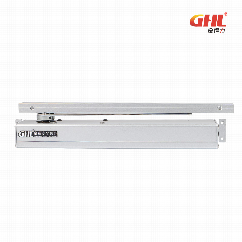 滑臂式電動開窗機(jī) 柜門隔間門小型平開門機(jī) 垃圾投放口改造電動閉門器 金捍力