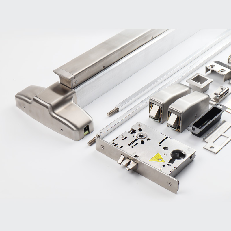 美標(biāo)推桿鎖 防爆門逃生門鎖 304不銹鋼 可選多鎖點(diǎn)隱藏式安裝 金捍力