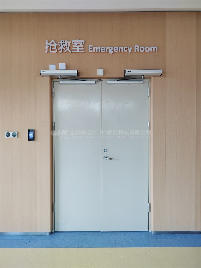 自動平開門機無接觸通行