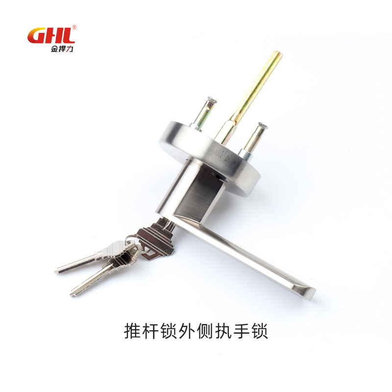 推桿鎖外側(cè)執(zhí)手鎖