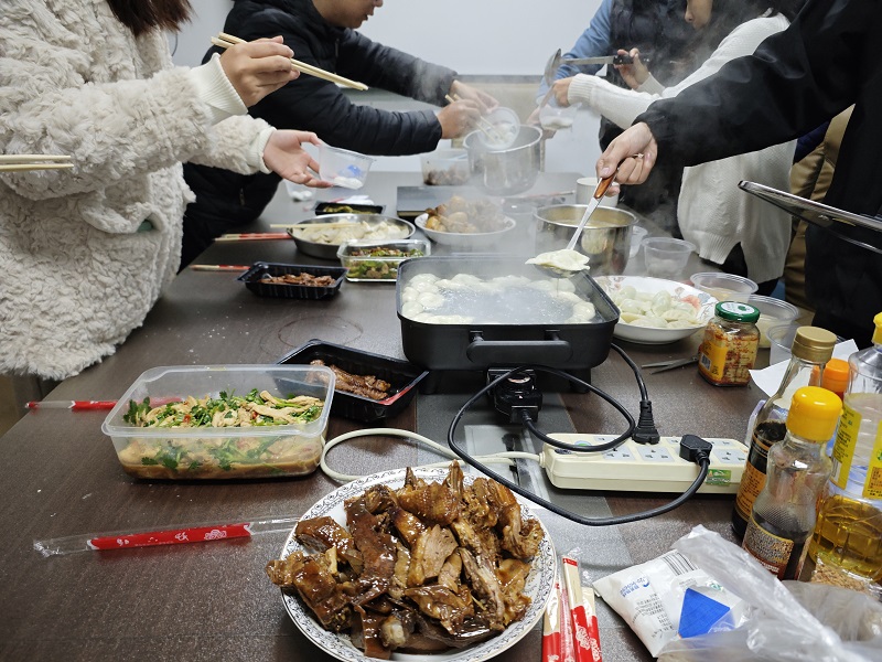 冬至快樂！金捍“百家宴”，讓暖心美食驅(qū)散寒冷