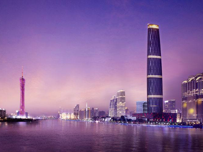 GHL-200電磁門吸墻裝·廣州國際金融中心（西塔）