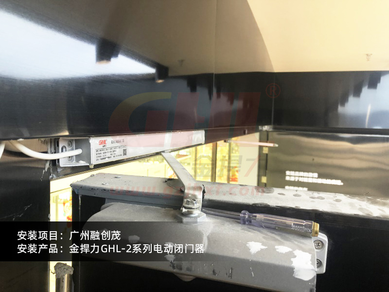 電動(dòng)閉門器特寫