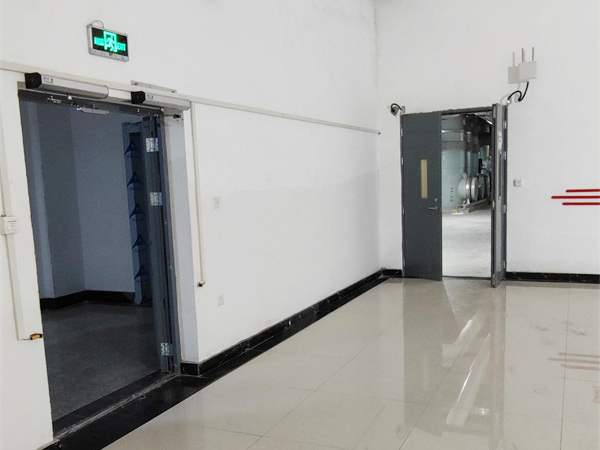 自動平開門機紅外感應(yīng)開門·陜西某智能工廠項目