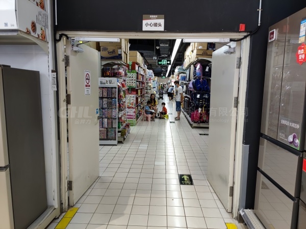 超市改造常開(kāi)式防火門(mén)